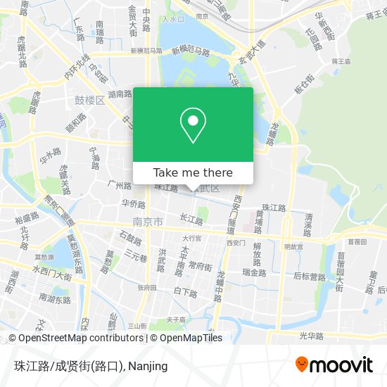 珠江路/成贤街(路口) map