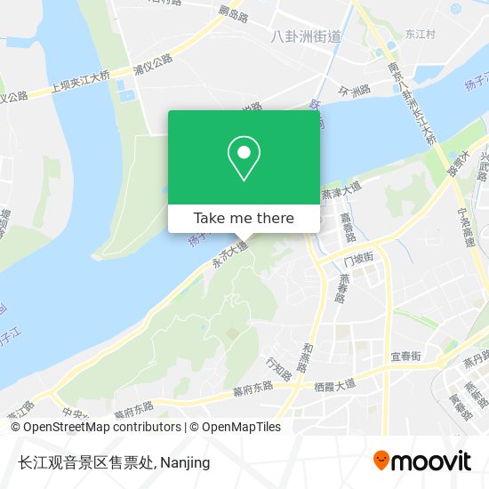 长江观音景区售票处 map