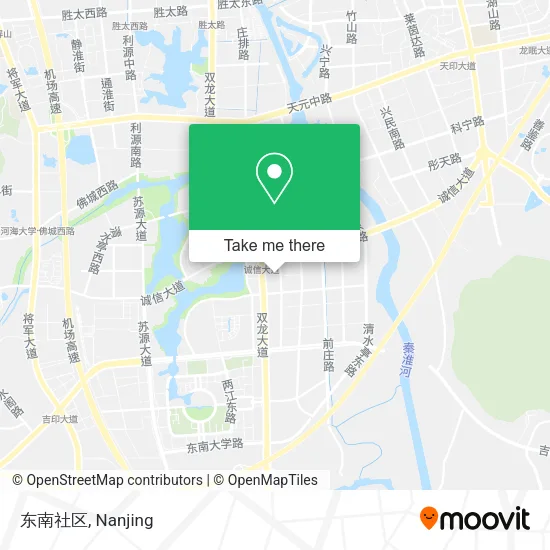 东南社区 map