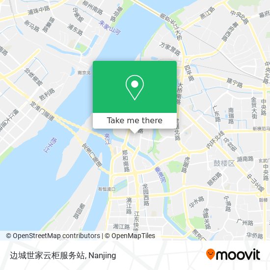 边城世家云柜服务站 map