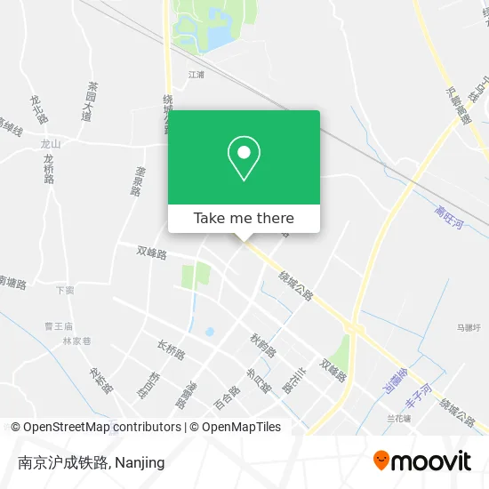 南京沪成铁路 map