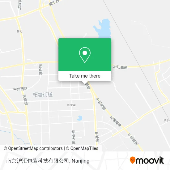 南京沪汇包装科技有限公司 map