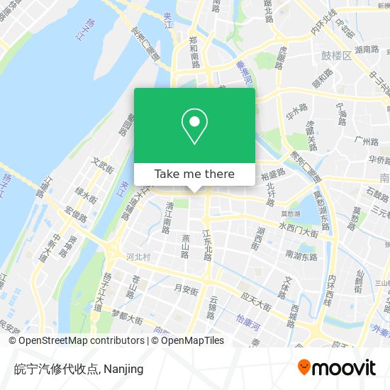 皖宁汽修代收点 map