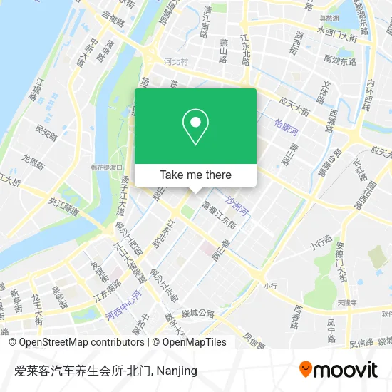 爱莱客汽车养生会所-北门 map