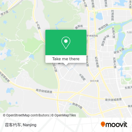 霞客约车 map
