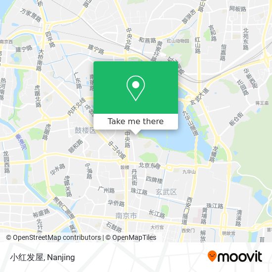小红发屋 map