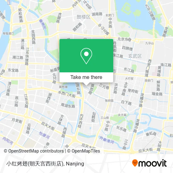 小红烤翅(朝天宫西街店) map