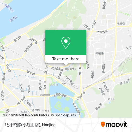 绝味鸭脖(小红山店) map