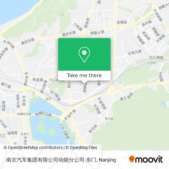 南京汽车集团有限公司动能分公司-东门 map