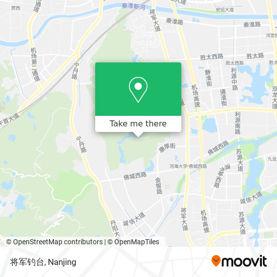 将军钓台 map