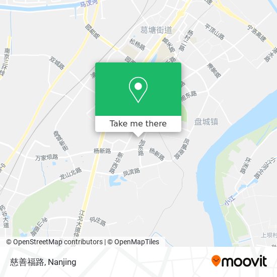 慈善福路 map