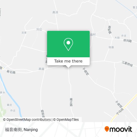 福音南街 map