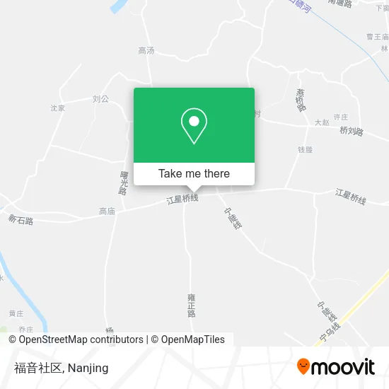 福音社区 map
