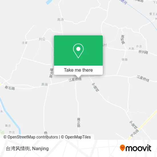 台湾风情街 map