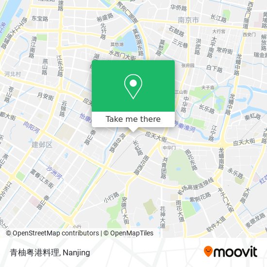 青柚粤港料理 map