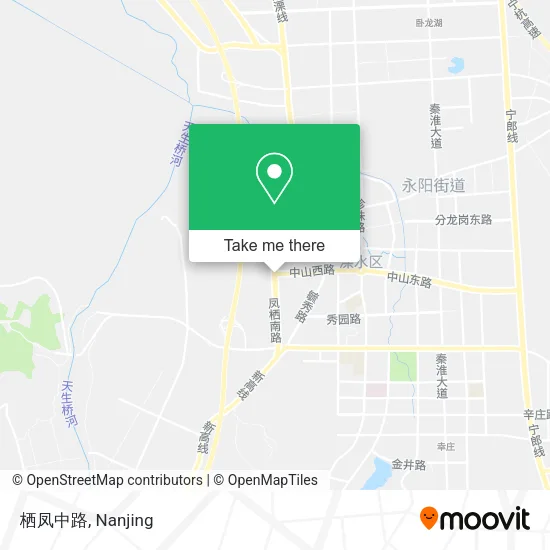 栖凤中路 map