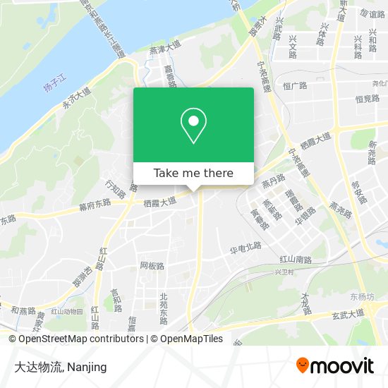 大达物流 map