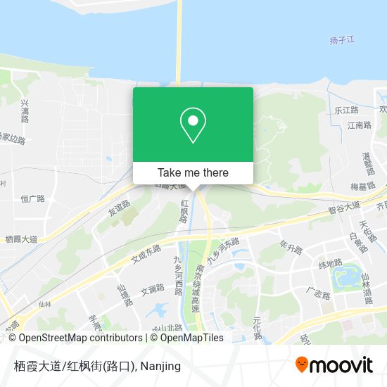 栖霞大道/红枫街(路口) map
