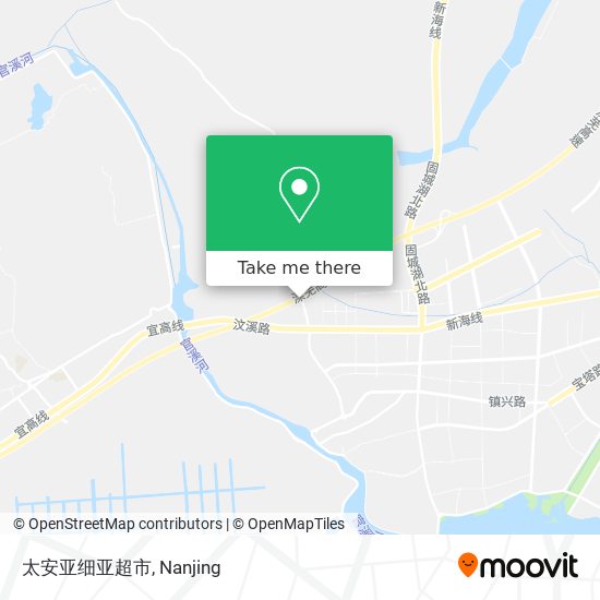 太安亚细亚超市 map