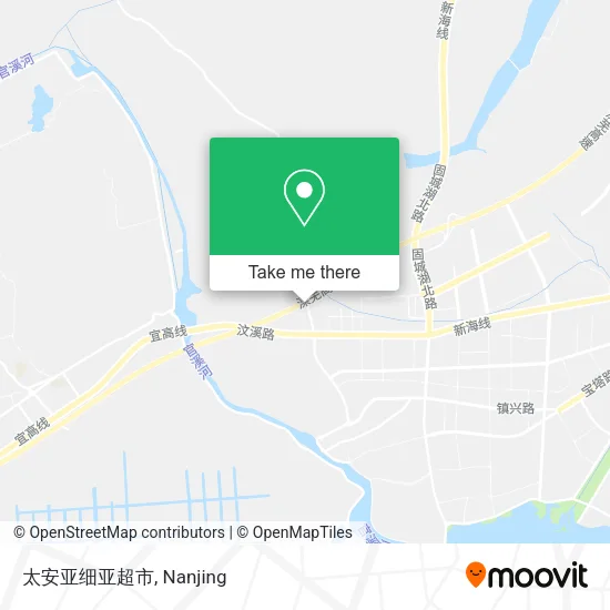 太安亚细亚超市 map