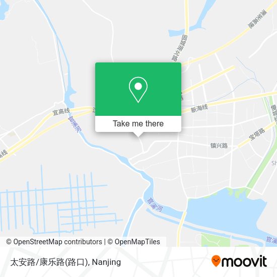 太安路/康乐路(路口) map