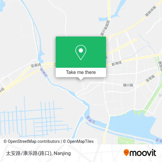 太安路/康乐路(路口) map