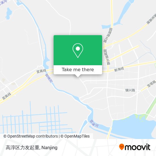 高淳区力友起重 map