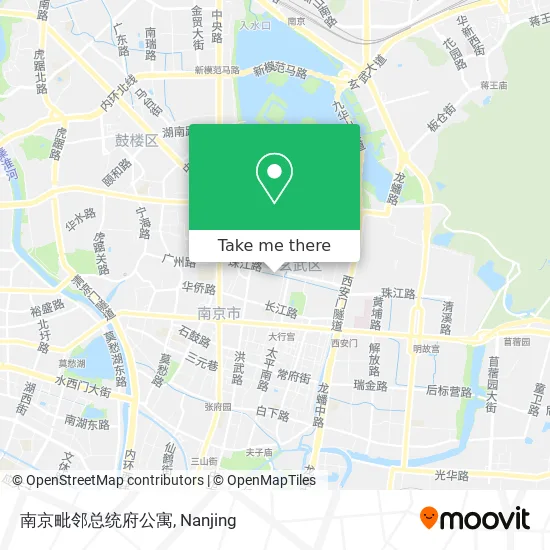 南京毗邻总统府公寓 map