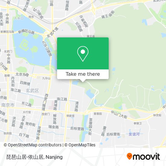 琵琶山居-依山居 map