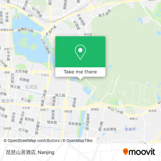 琵琶山居酒店 map