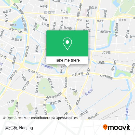 秦虹桥 map