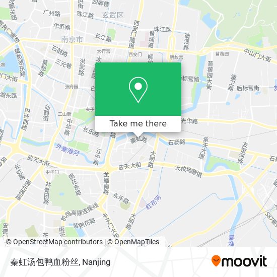 秦虹汤包鸭血粉丝 map