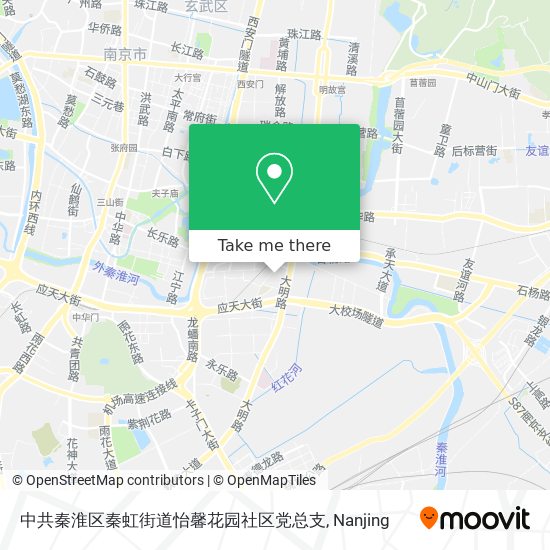 中共秦淮区秦虹街道怡馨花园社区党总支 map