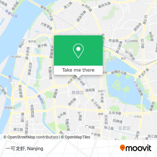 一可龙虾 map