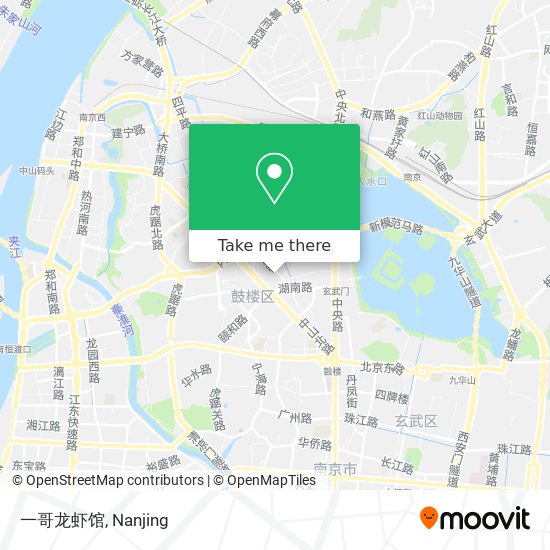 一哥龙虾馆 map