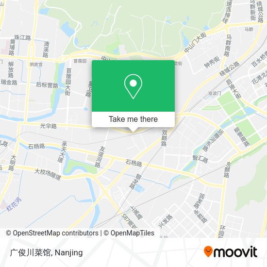 广俊川菜馆 map