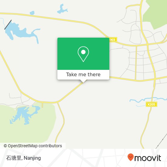 石塘里 map