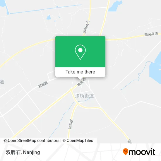 双牌石 map
