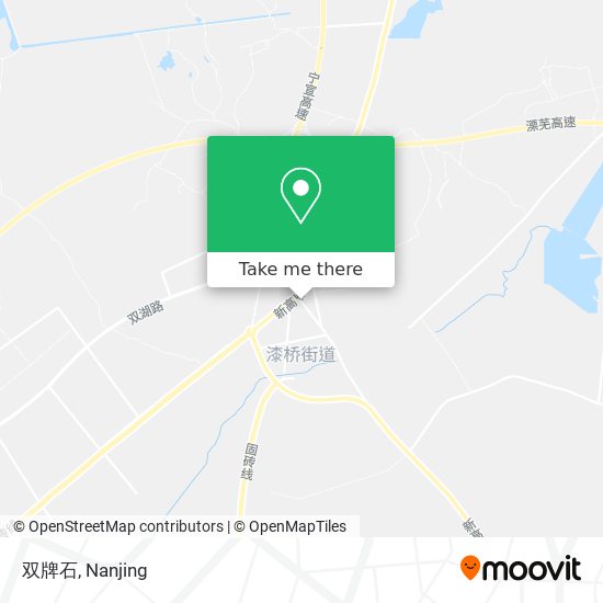 双牌石 map
