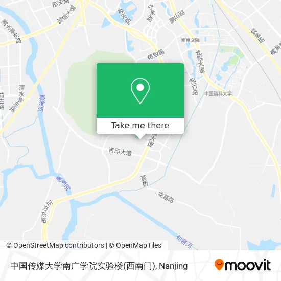 中国传媒大学南广学院实验楼(西南门) map