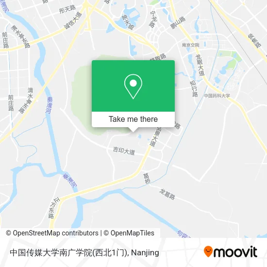 中国传媒大学南广学院(西北1门) map