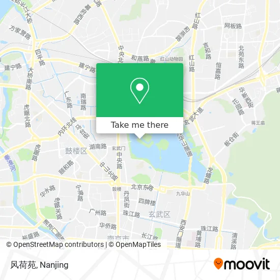 风荷苑 map