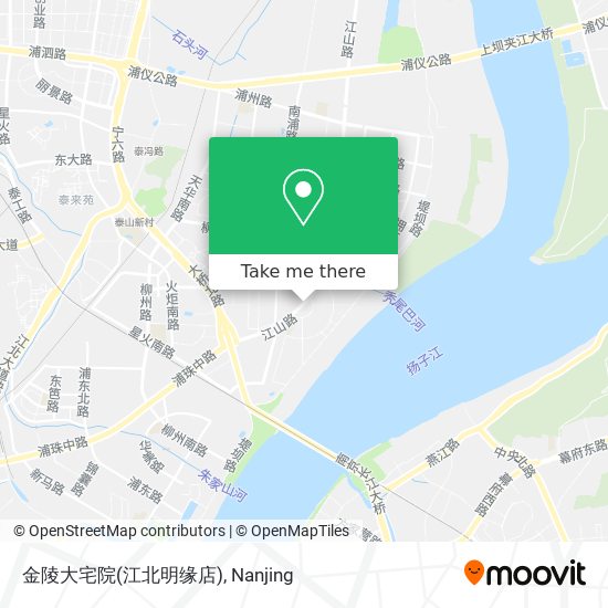 金陵大宅院(江北明缘店) map