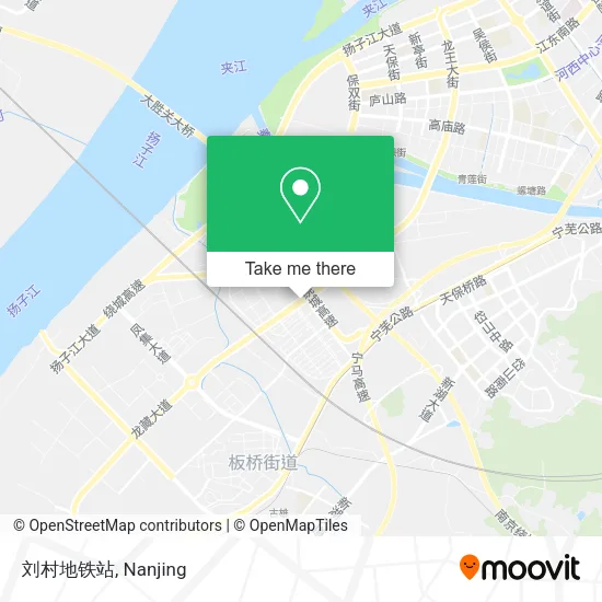 刘村地铁站 map
