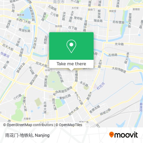 雨花门-地铁站 map