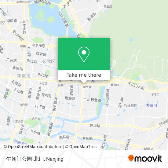 午朝门公园-北门 map