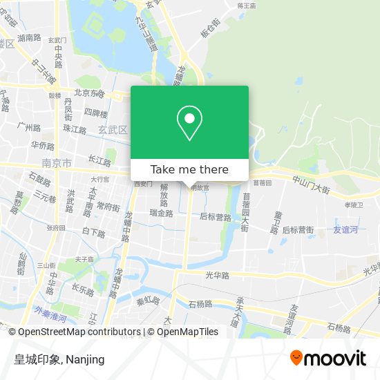 皇城印象 map
