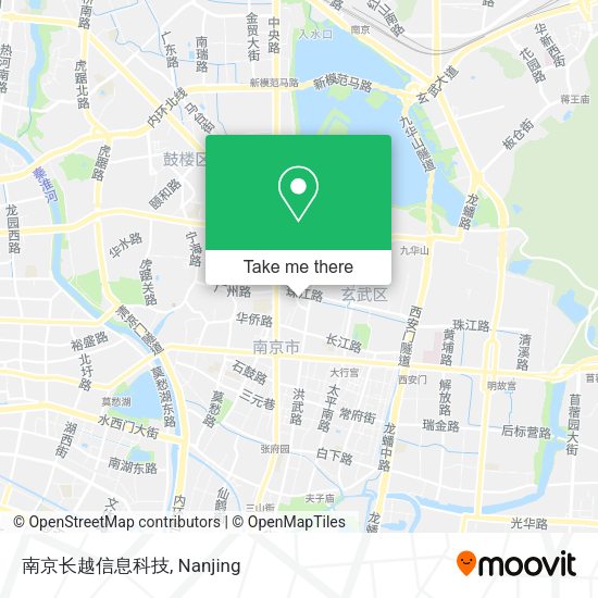 南京长越信息科技 map