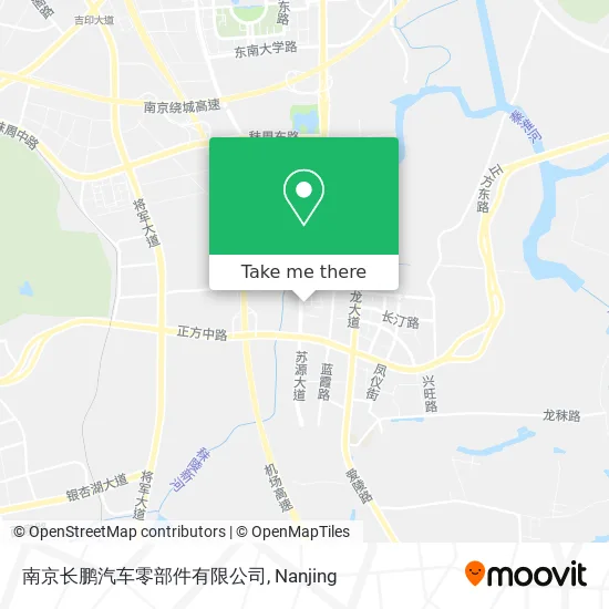 南京长鹏汽车零部件有限公司 map