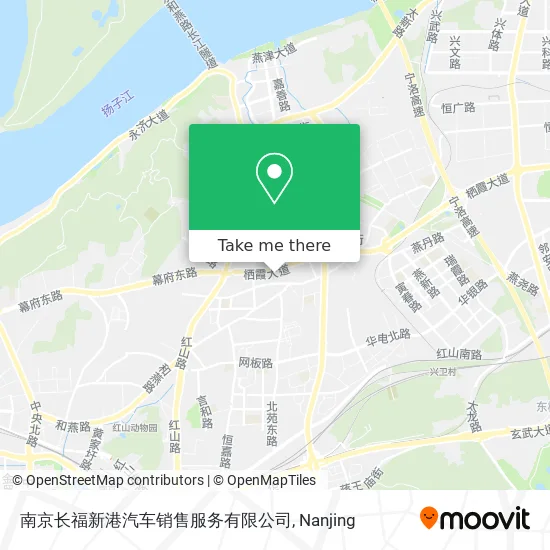 南京长福新港汽车销售服务有限公司 map